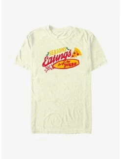 Best Pirce ❤️ Stranger Things Season's Eatings Surfer Boy Pizza T-Shirt 🤩