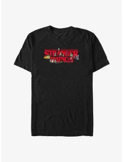 Hot Sale 🤩 Stranger Things ❄ Christmas Scene Logo T-Shirt ⌛