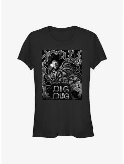 Flash Sale 💯 Stranger Things Hopper Dig Dug 👧 Girls T-Shirt 👍