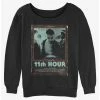 New ❤️ Stranger Things 11th Hour 👧 Girls Slouchy Sweatshirt 🎉