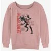 Cheap 😉 Stranger Things Anatomy of Demogorgon 👧 Girls Slouchy Sweatshirt ⭐