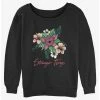 Brand new ✔️ Stranger Things Floral Things 👧 Girls Slouchy Sweatshirt 🎁
