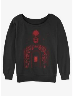 Brand new 🎉 Stranger Things Vecna Door 👧 Girls Slouchy Sweatshirt 😍
