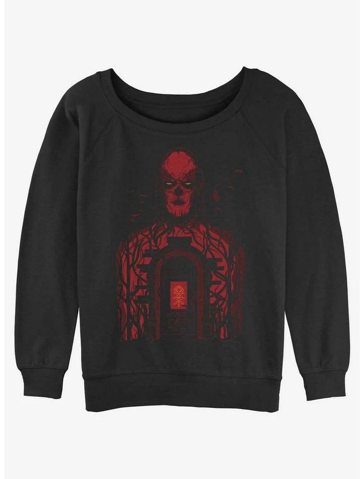 Brand new ๐ Stranger Things Vecna Door ๐ง Girls Slouchy Sweatshirt ๐ 1 Brand new ๐ Stranger Things Vecna Door ๐ง Girls Slouchy Sweatshirt ๐