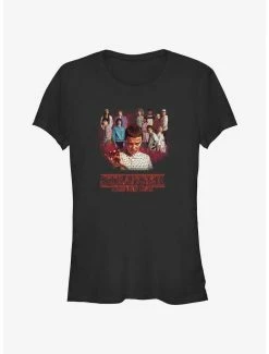Cheapest 🥰 Stranger Things Day All The Kids 👧 Girls T-Shirt 👍