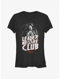 Outlet 🤩 Stranger Things Day Eddie Munson Leader of Hellfire Club 👧 Girls T-Shirt 🔔