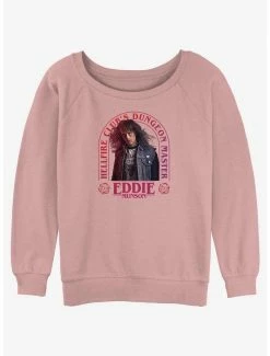 Wholesale 😉 Stranger Things Dungeon Master Eddie 👧 Girls Slouchy Sweatshirt ⭐