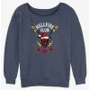 Flash Sale 🎁 Stranger Things A Hellfire Holiday 👧 Girls Slouchy Sweatshirt 💯