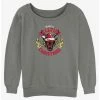 Flash Sale 🛒 Stranger Things Hellfire 🎁 Christmas 👧 Girls Slouchy Sweatshirt 🛒