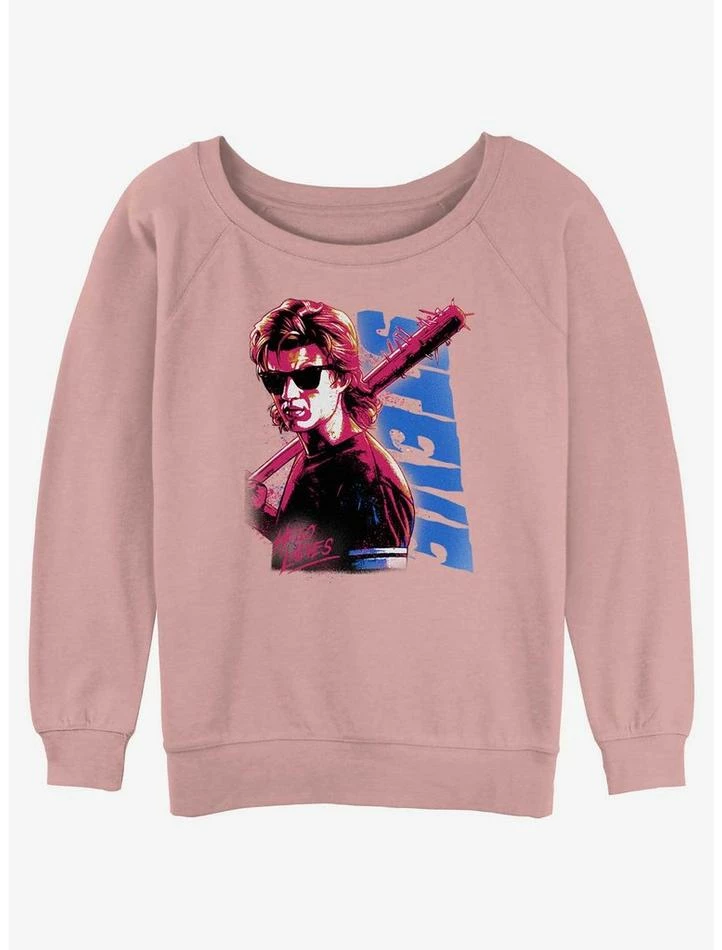 Buy π Stranger Things Hello Ladies Steve π§ Girls Slouchy Sweatshirt π 1 Buy π Stranger Things Hello Ladies Steve π§ Girls Slouchy Sweatshirt π