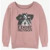 Top 10 🛒 Stranger Things Munson Horns 👧 Girls Slouchy Sweatshirt ✨