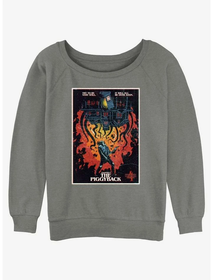 Brand new π― Stranger Things x Butcher Billy The Piggyback π§ Girls Slouchy Sweatshirt π 1 Brand new π― Stranger Things x Butcher Billy The Piggyback π§ Girls Slouchy Sweatshirt π