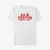 Deals 🧨 Stranger Things Friends Don't Lie Logo Big & Tall T-Shirt 🔥
