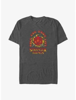 Best Sale 🎉 Stranger Things Fire and Dice Big & Tall T-Shirt 🥰