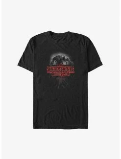 Best deal 🎁 Stranger Things Mind Flayer Logo Big & Tall T-Shirt ✔️