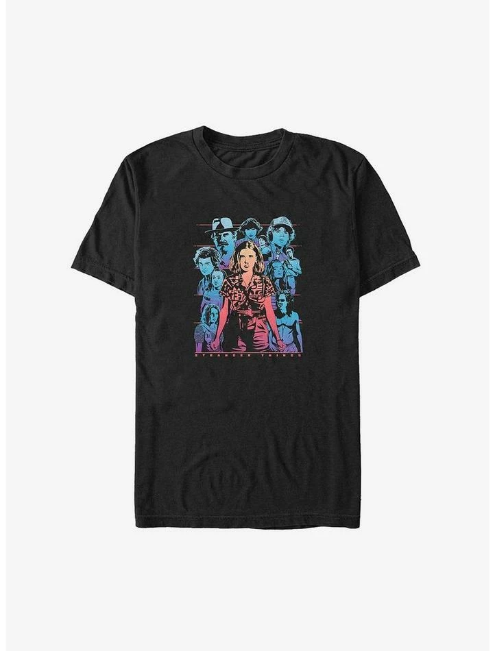 Outlet 👏 Stranger Things Populous Gaze Big & Tall T-Shirt 😍 1 Outlet 👏 Stranger Things Populous Gaze Big & Tall T-Shirt 😍