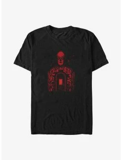 New ❤️ Stranger Things Vecna Door Big & Tall T-Shirt 🥰