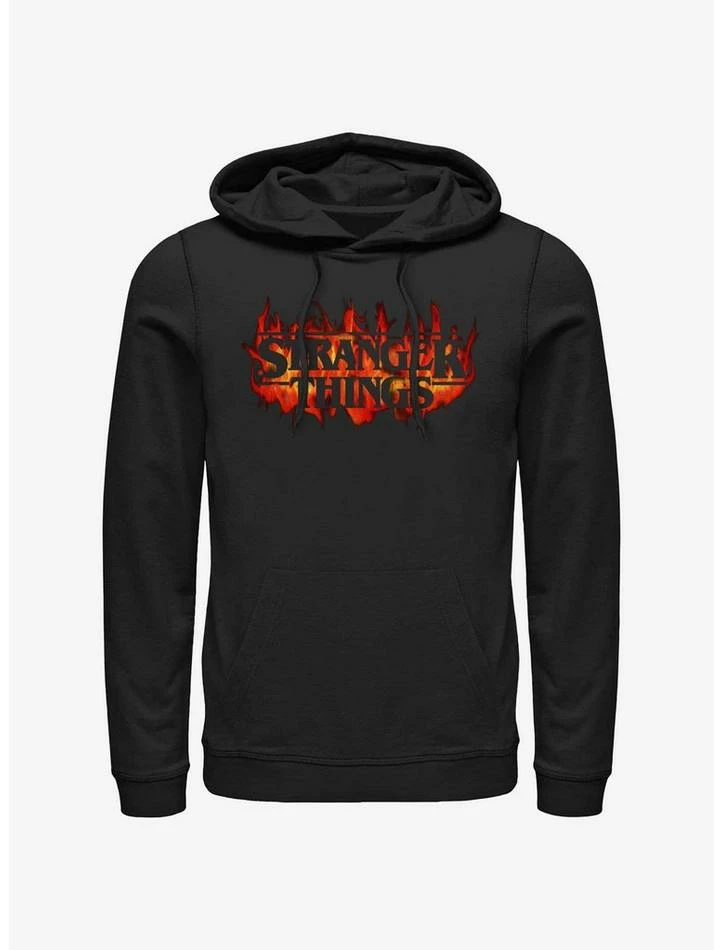 Cheapest ๐ Stranger Things Fire Logo Hoodie ๐ 1 Cheapest ๐ Stranger Things Fire Logo Hoodie ๐