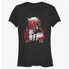 Hot Sale 😉 Stranger Things Best Friends Dustin & Eddie Poster 👧 Girls T-Shirt ✔️