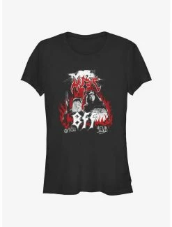 Hot Sale 😉 Stranger Things Best Friends Dustin & Eddie Poster 👧 Girls T-Shirt ✔️