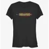 Budget 🥰 Stranger Things Hellfire Sword Logo 👧 Girls T-Shirt ❤️