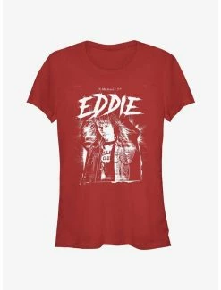 Brand new ⌛ Stranger Things In Memory of Eddie 👧 Girls T-Shirt ✨