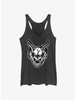 Top 10 ⭐ Stranger Things Cutout Demon Head 👧 Girls Tank 💯