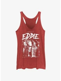 New 😉 Stranger Things In Memory of Eddie 👧 Girls Tank ✔️