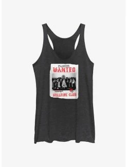 Wholesale 🔔 Stranger Things Hellfire Club Players Wanted Poster 👧 Girls Tank 👏