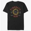 Hot Sale ❤️ Stranger Things Hellfire Club Fireball Dice Badge T-Shirt 😉