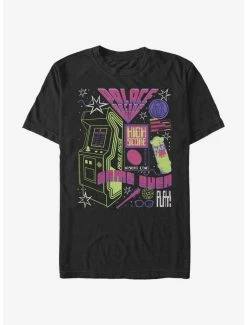 Coupon 😍 Stranger Things Neon Palace Arcade T-Shirt 🛒
