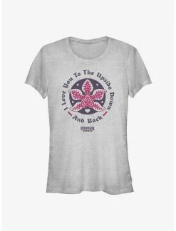 Promo 💯 Stranger Things Upside Down Love 👧 Girls T-Shirt 🔔