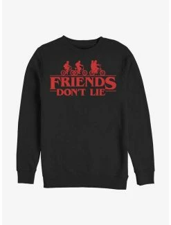 Cheap 🥰 Stranger Things Friends Don't Lie Sweatshirt 🎉