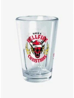 Deals 👍 Stranger Things Have A Hellfire 🔔 Christmas Mini Glass ⌛