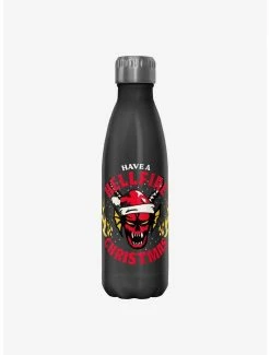 Best Sale ✨ Stranger Things Have A Hellfire 🔔 Christmas Water Bottle 💯